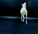 breyer white horse b